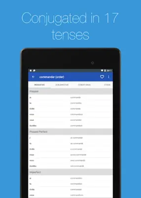 French Verb Conjugator android App screenshot 11