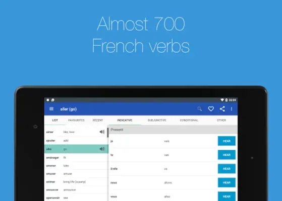 French Verb Conjugator android App screenshot 13