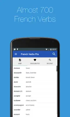 French Verb Conjugator android App screenshot 19