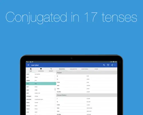 French Verb Conjugator android App screenshot 4
